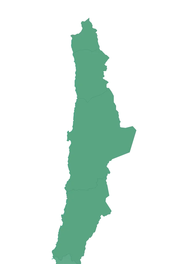 Mapa Norte de Chile